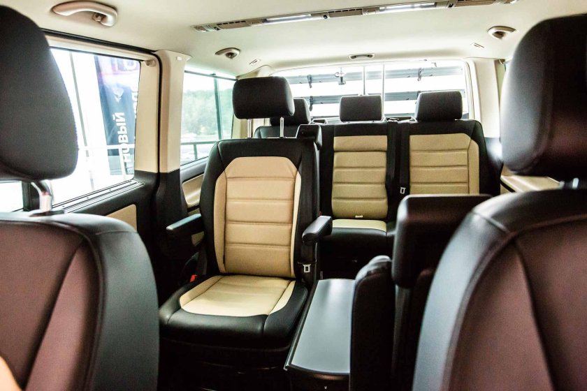 Volkswagen Multivan t6 салон