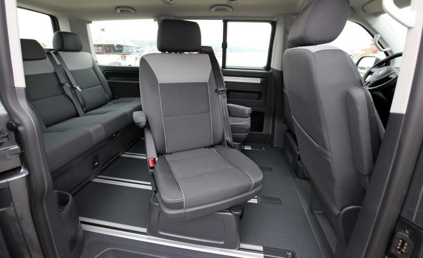 Volkswagen Multivan t6 салон