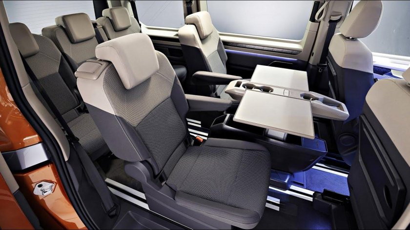 Volkswagen Multivan 2021 салон