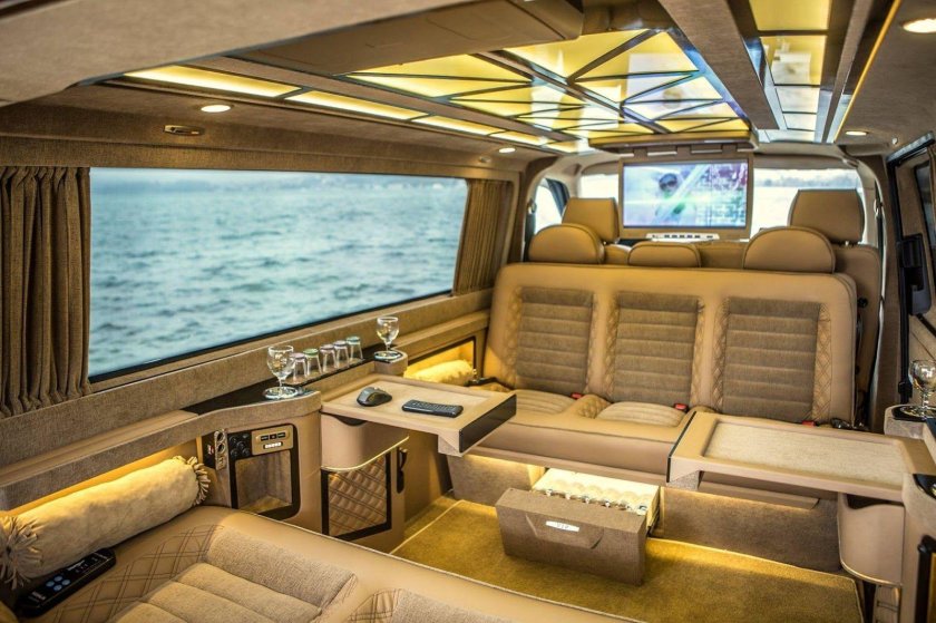 Фольксваген Мультивен салон внутри