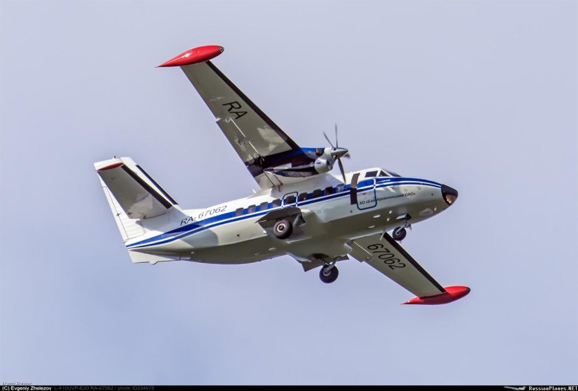 Самолёт l-410 Turbolet