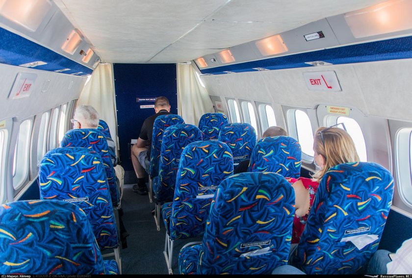 Турболет л 410 салон