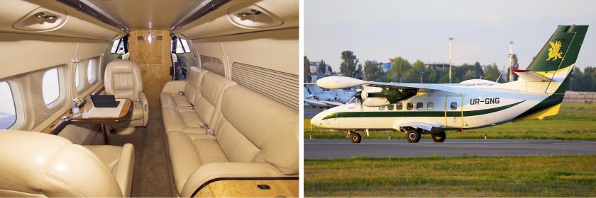 Л-410 самолет салон