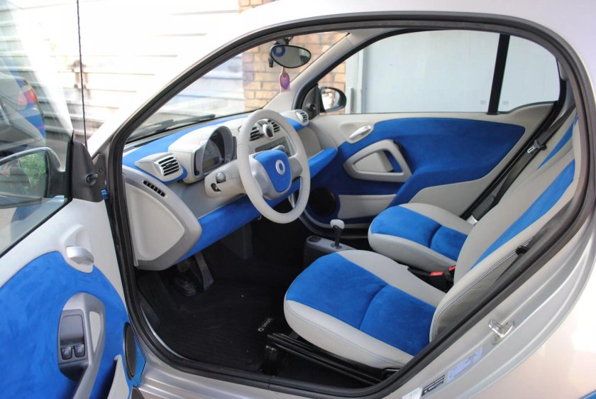 Smart Roadster перетяжка салона