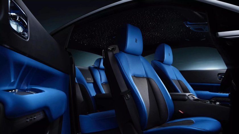 Rolls Royce Wraith Black badge салон