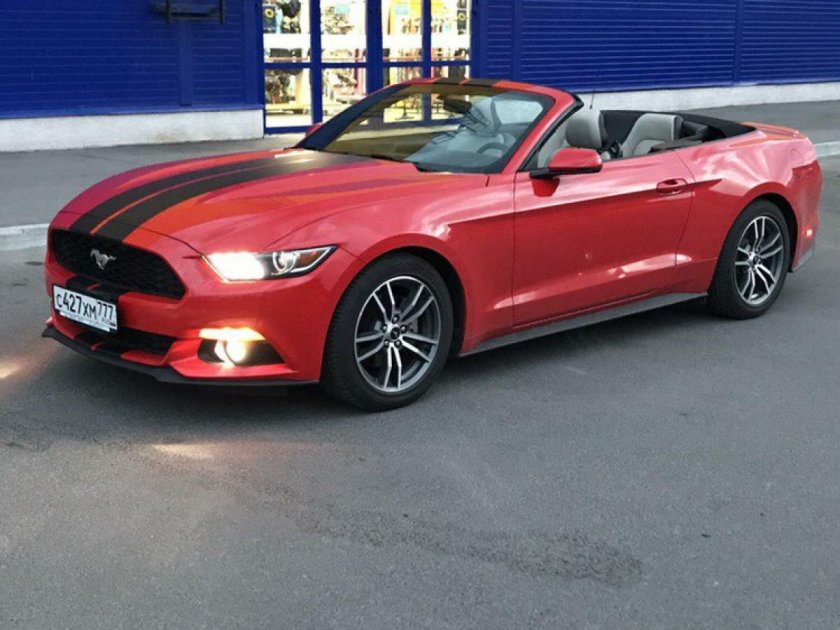 Форд Мустанг 2015 кабриолет