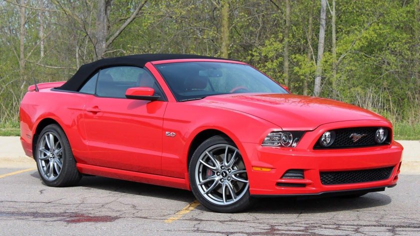 Форд Мустанг 2013 кабриолет