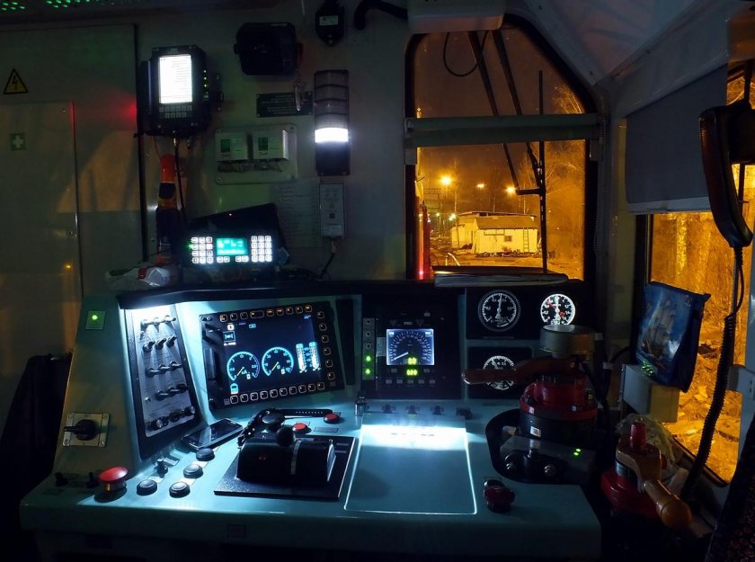 Тепловоз тэм18 кабина