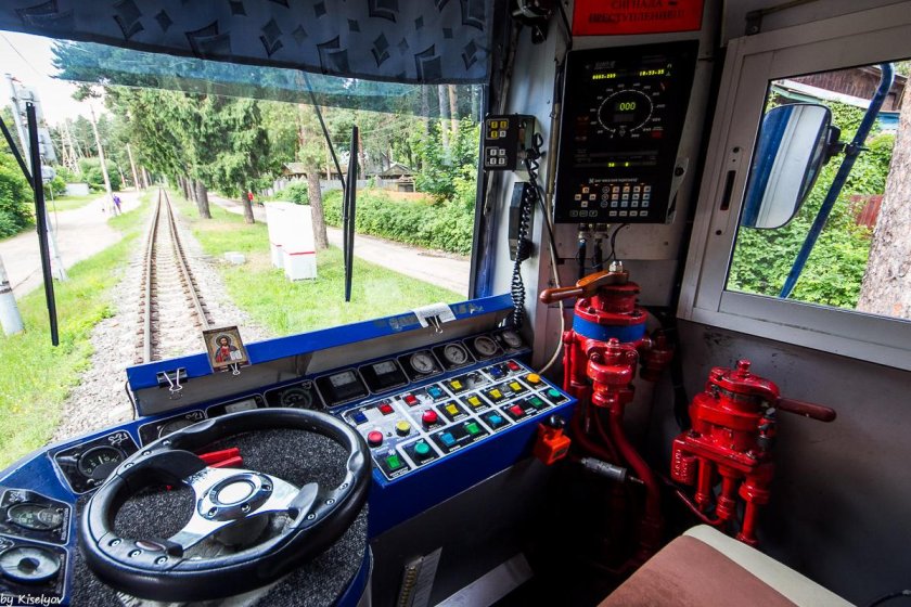 Тепловоз ту2 кабина