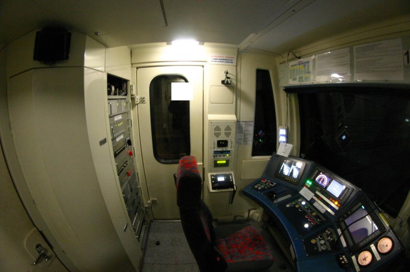 Кабина поезда