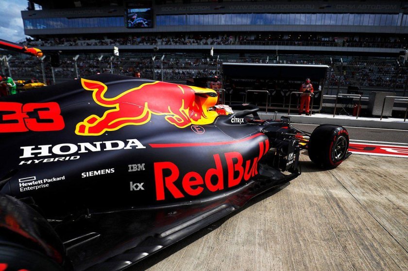 Red bull Honda f1