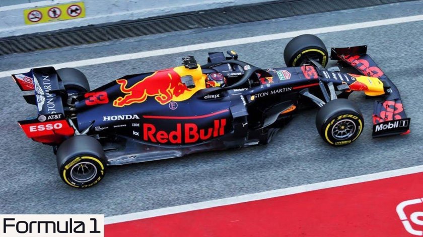Red bull Honda f1
