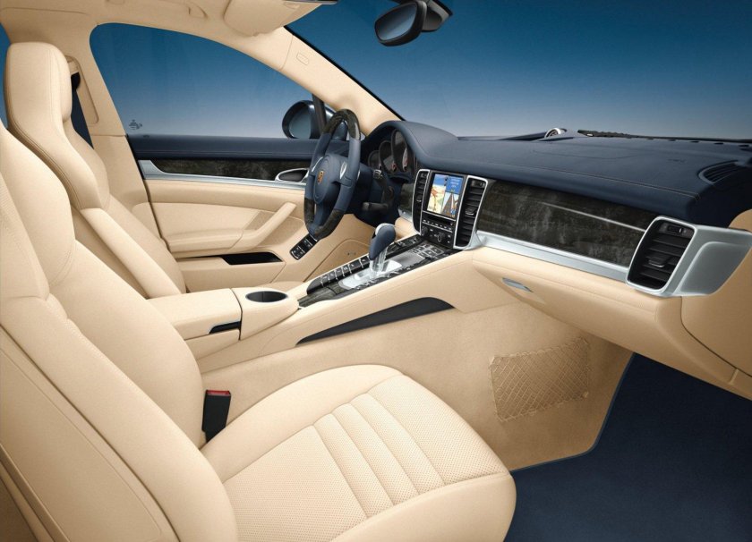 Порше Панамера салон