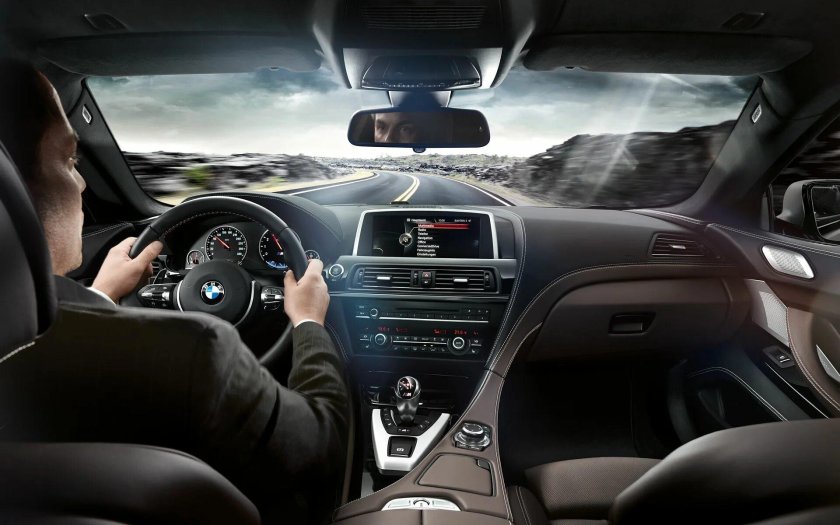 Машина вид изнутри