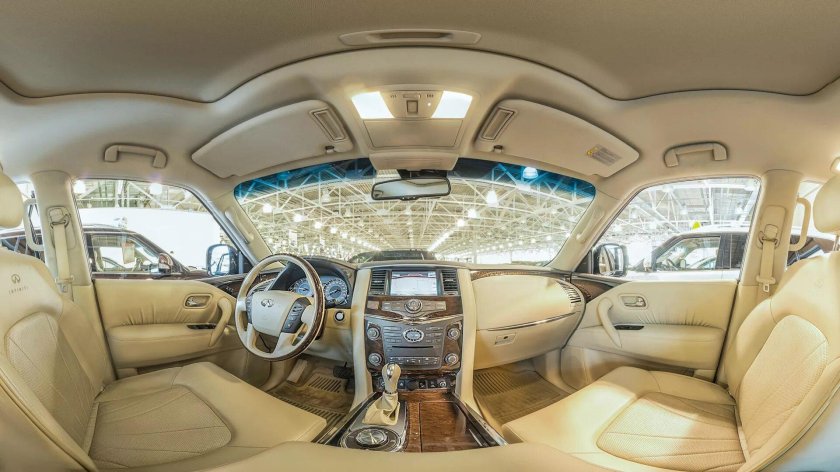 Инфинити qx56 салон