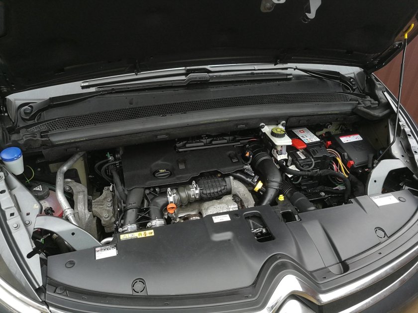 Ситроен с4 2008 подкапотное