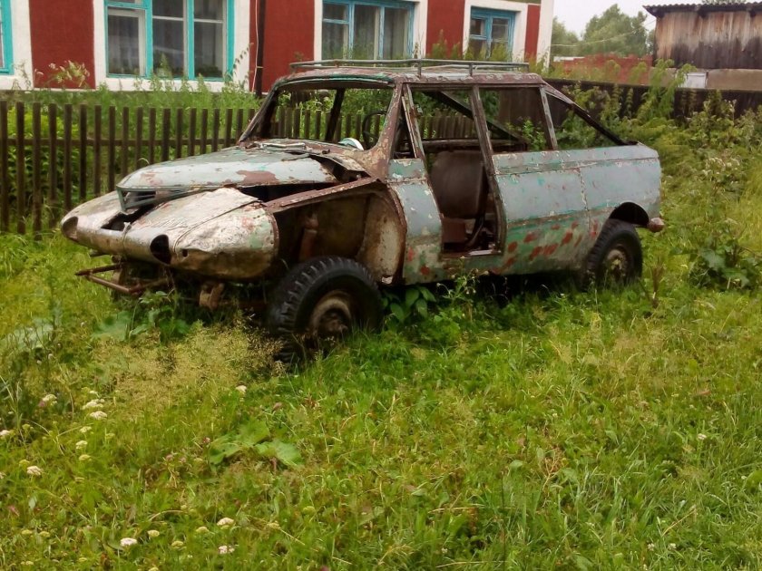 Самодельный автомобиль Дельфин