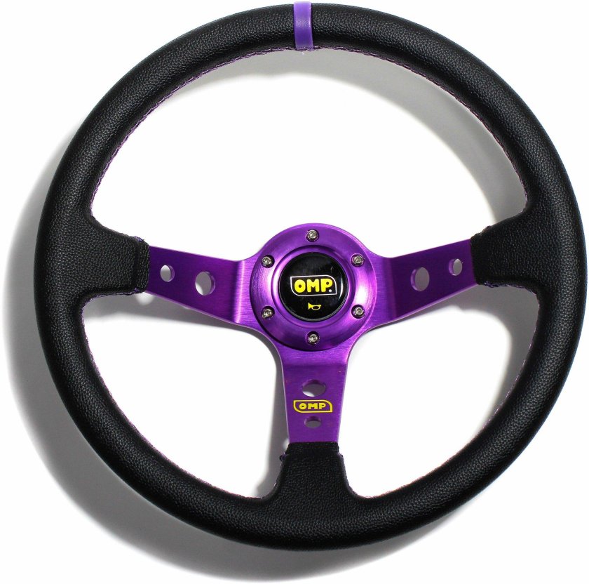 Руль OMP фиолетовый