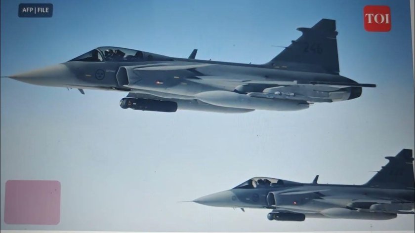 Шведский истребитель Грипен