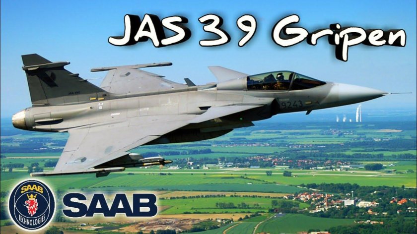 Истребитель Jas 39 Gripen