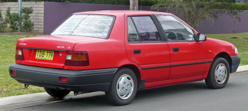 Hyundai excel 1991