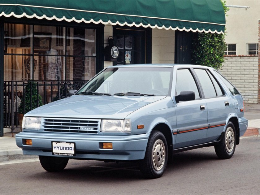 Hyundai excel 1989