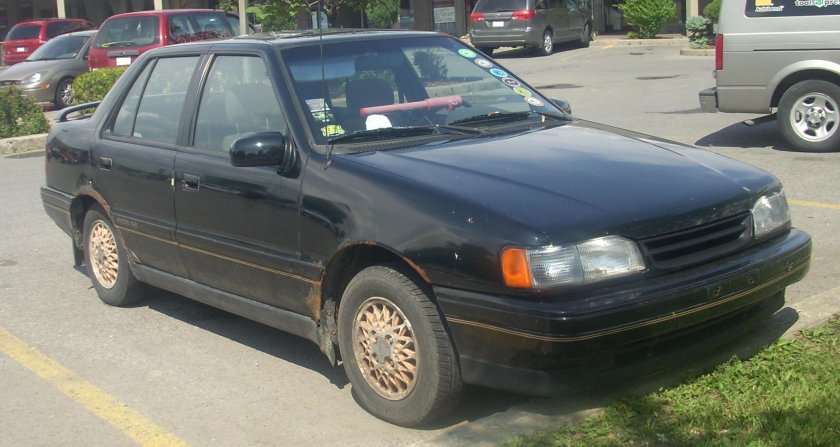 Hyundai excel sedan
