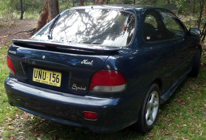 Хендай эксель 1990 производство США