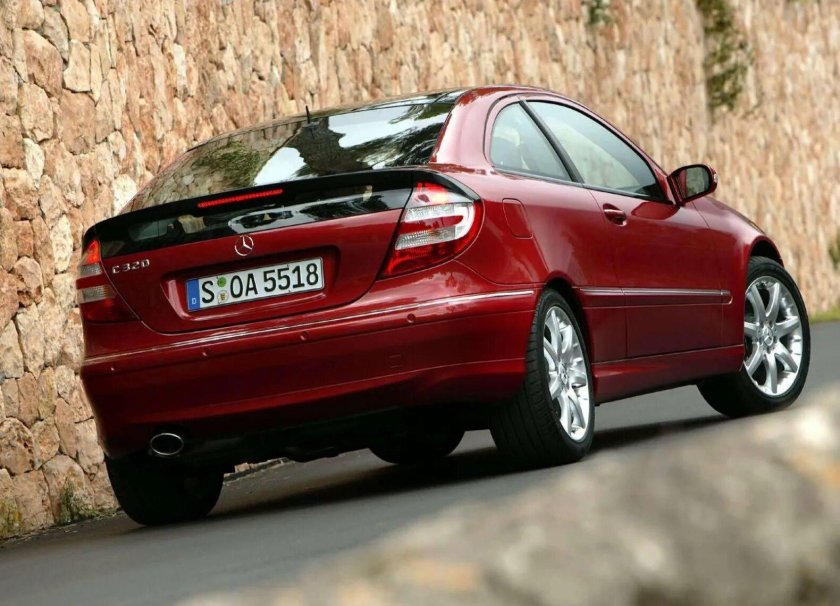 Mercedes c-class Sport Coupe (cl203) 2001