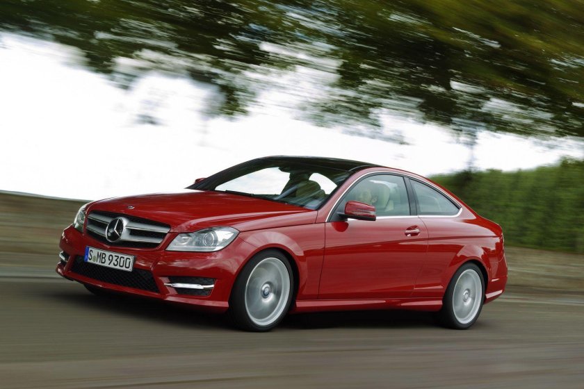 Mercedes Benz c class Coupe 2012