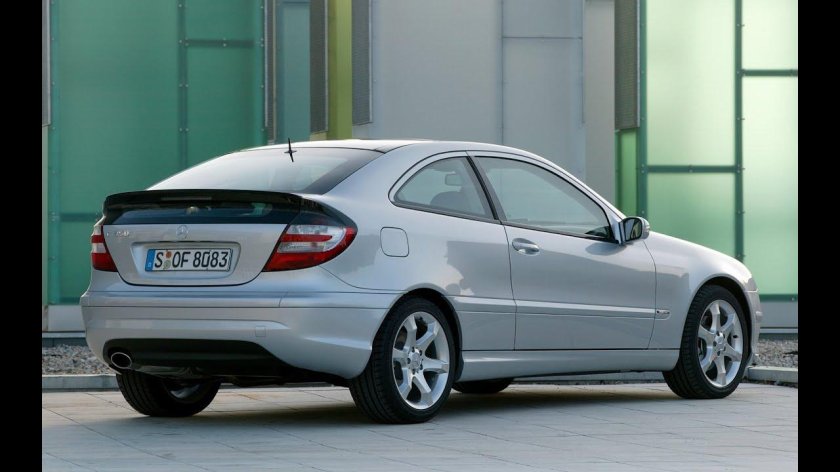 Mercedes Benz w203 купе