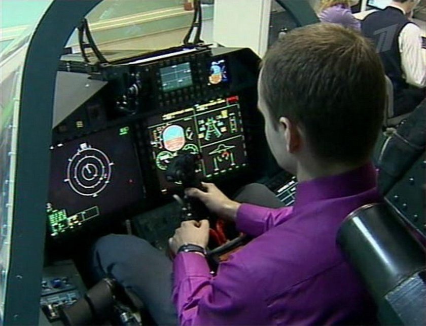 Су 57 кокпит