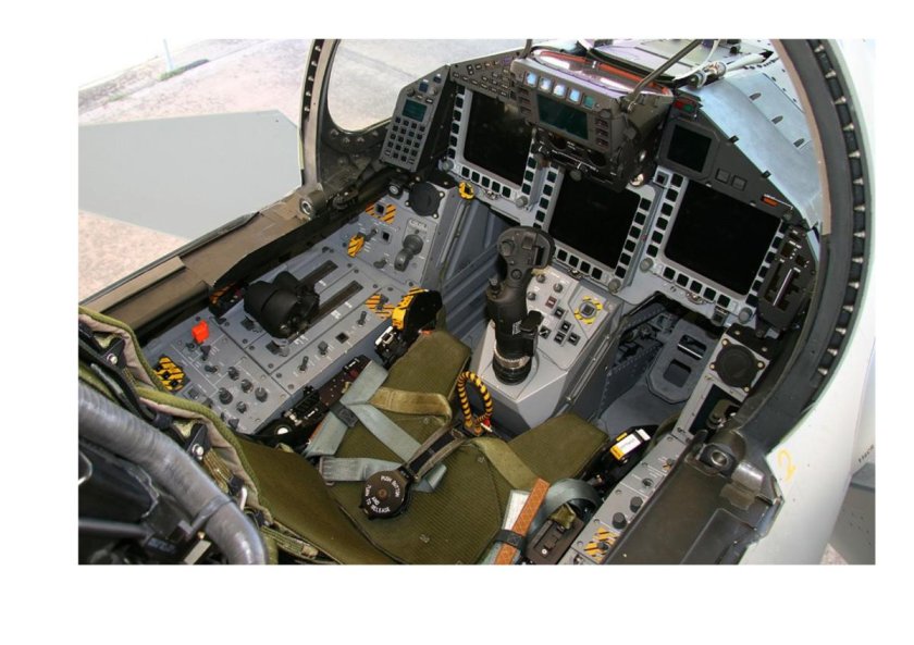 Еврофайтер Тайфун кабина