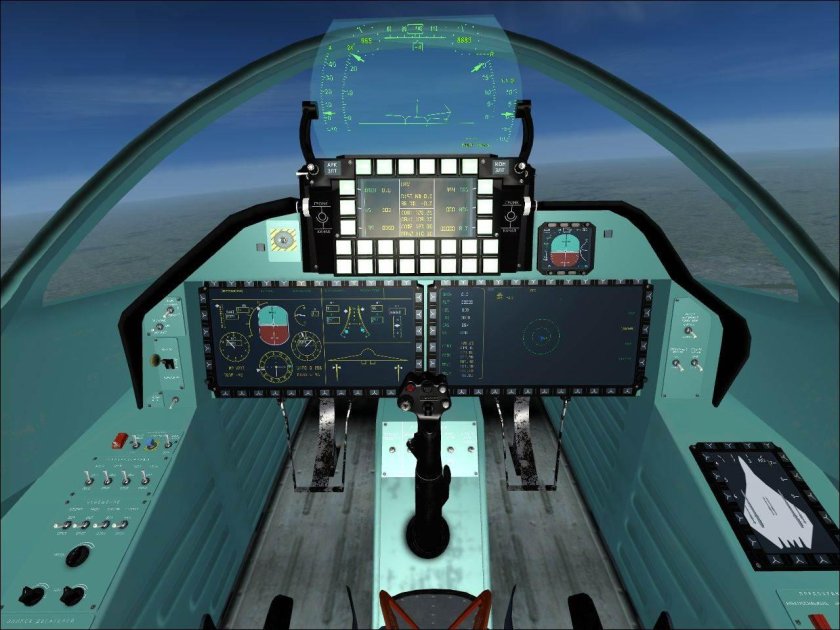 Су-35 кабина