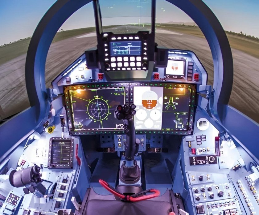 Су 57 кабина