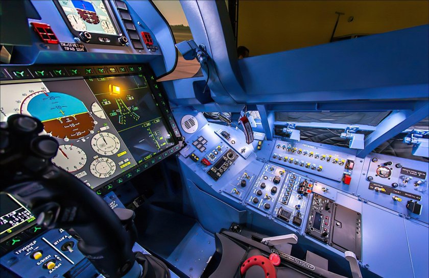 Су-35 истребитель кабина