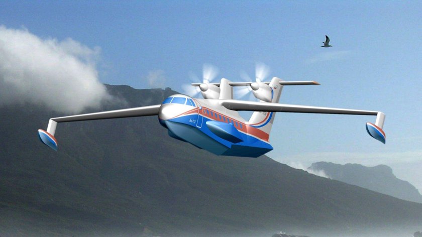 Самолет Бериев бe-112