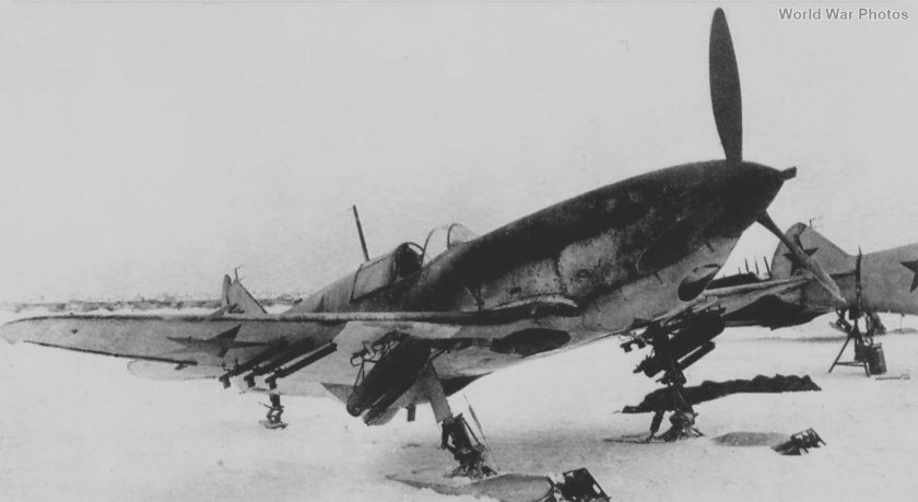 ЛАГГ-3 на лыжном шасси