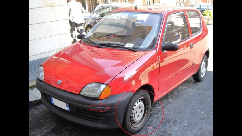 Fiat (Фиат) Seicento 1985