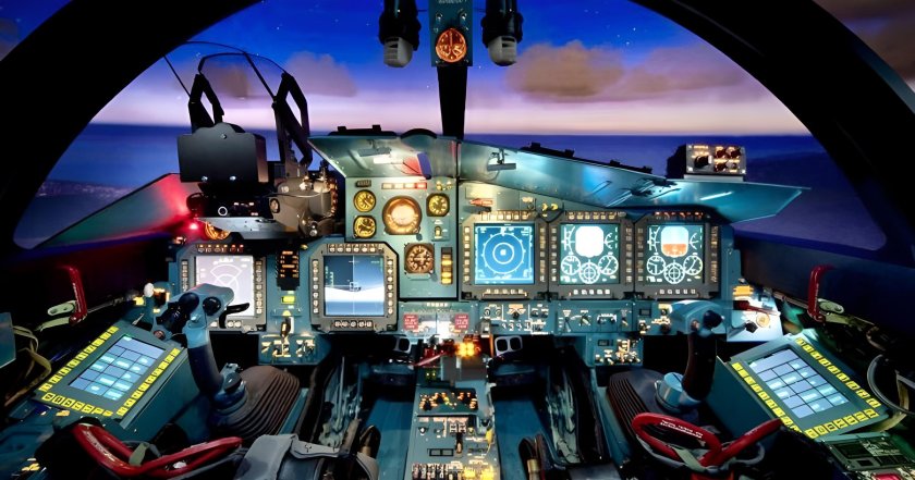 Су-34 кабина пилота