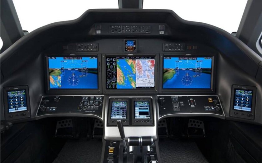 Cessna 750 Citation x кабина