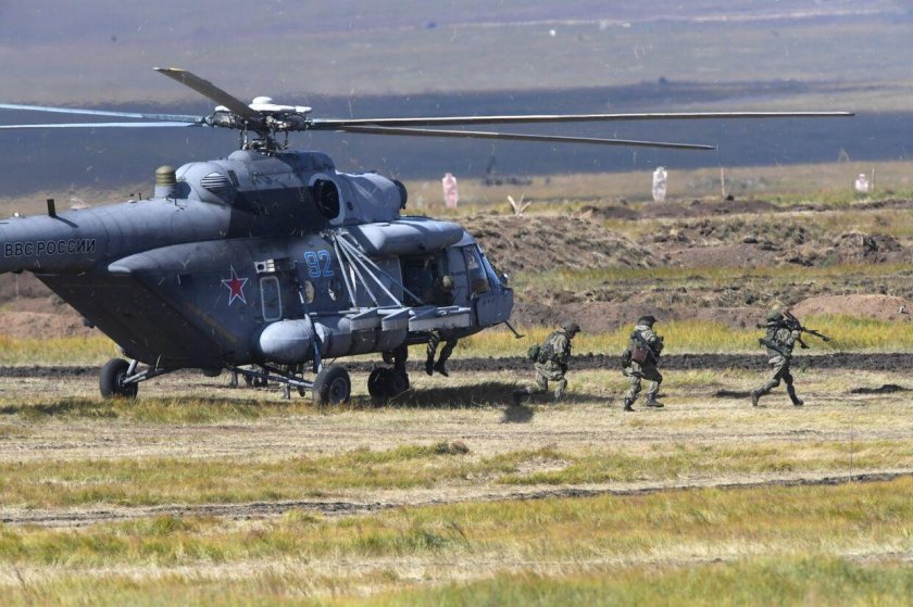 Восток 2018 вертолеты