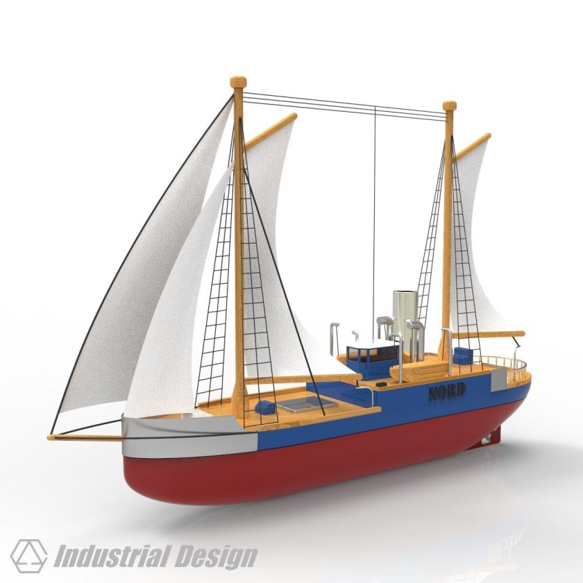 Парусно-моторный бот ПБ-27