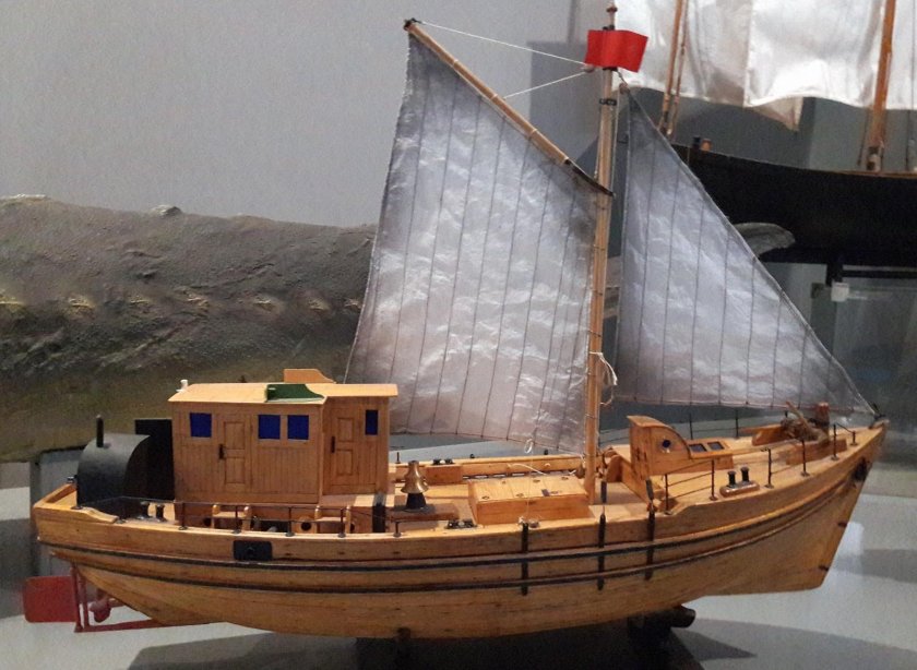 Баркас Верещагина модель