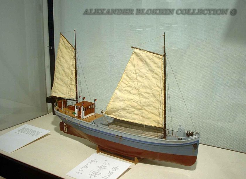 Баркас Верещагина модель