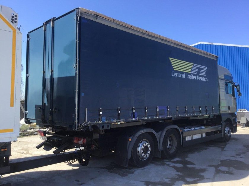 Кузов БДФ шторный