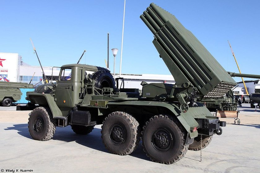 Машина БМ 21 град