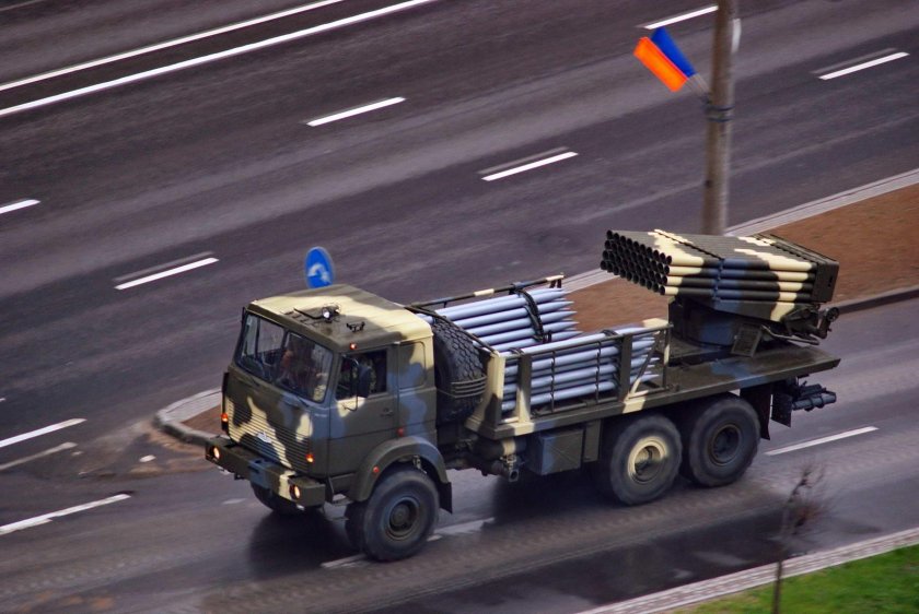 РСЗО БМ-21а "Белград"