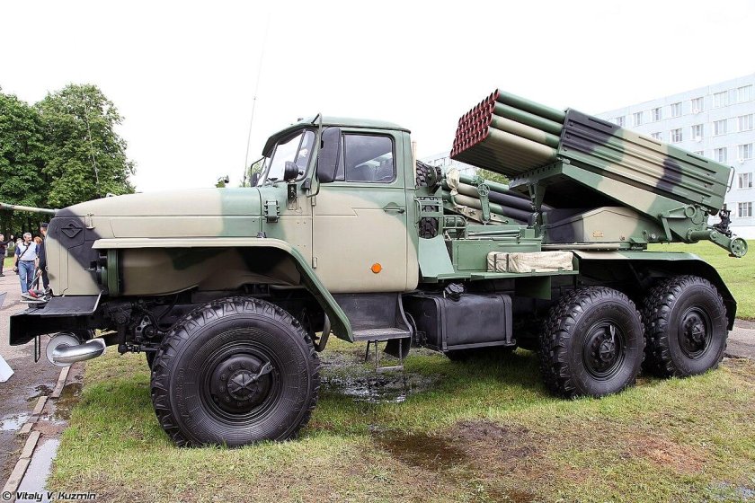 Машина БМ 21 град