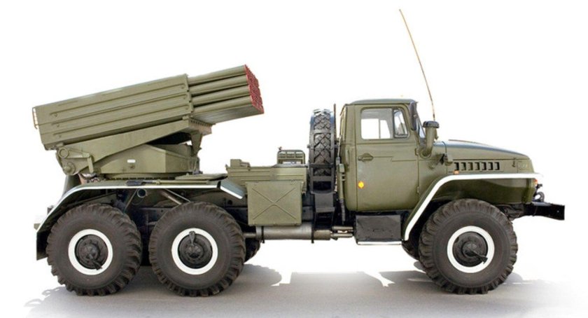 Урал 4320 РСЗО